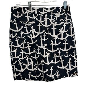 Hatley Blue Anchor Skirt. Size 2.